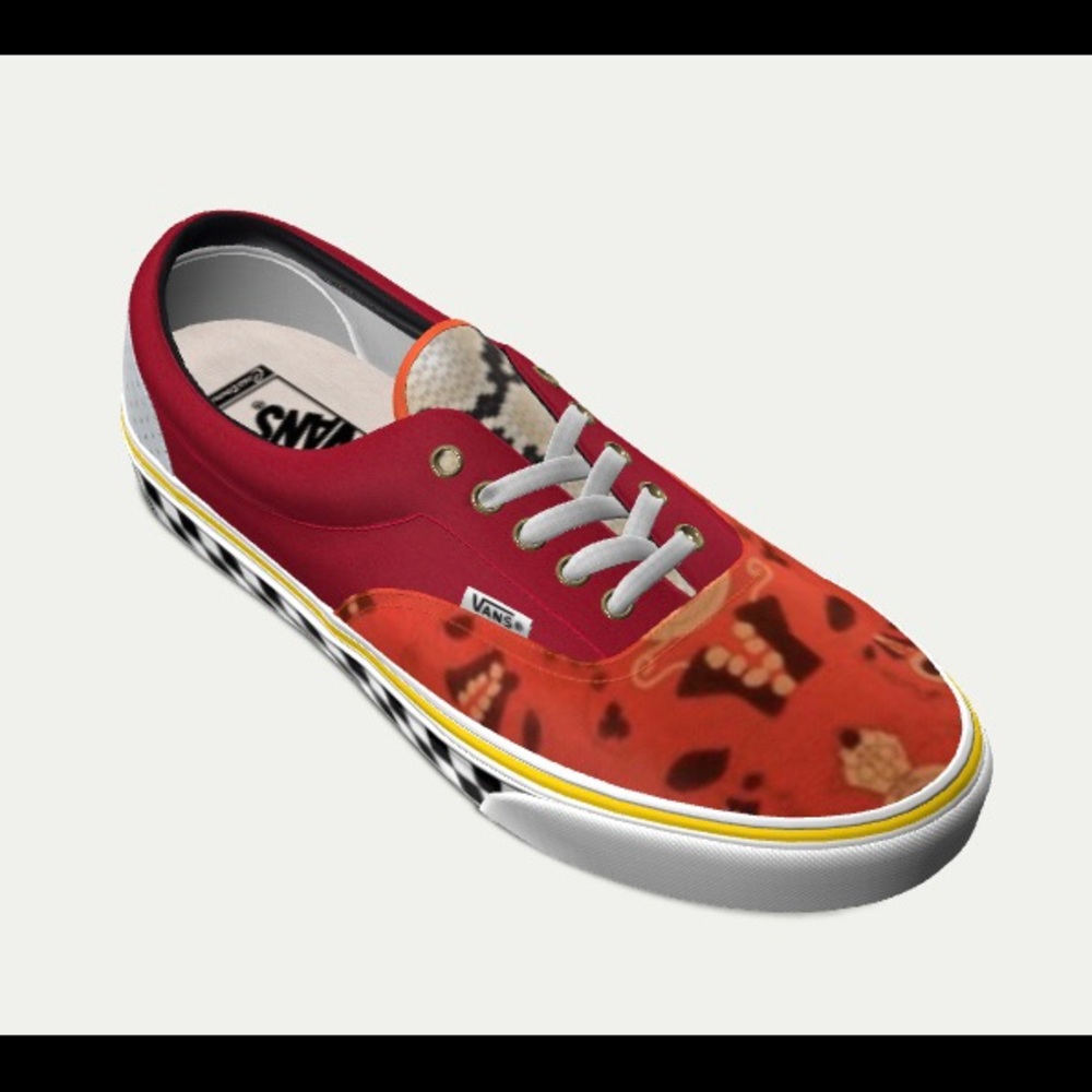 Custom Vans(Geometric Design) - Picture 2 of 5